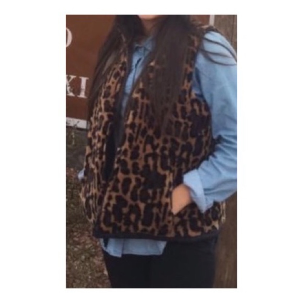 Small reversible vest